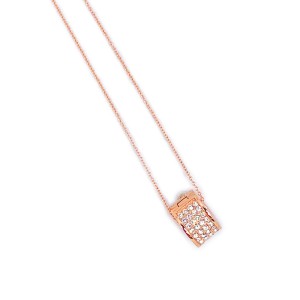 NDN002R Nordic Rose Gold Ring Necklace