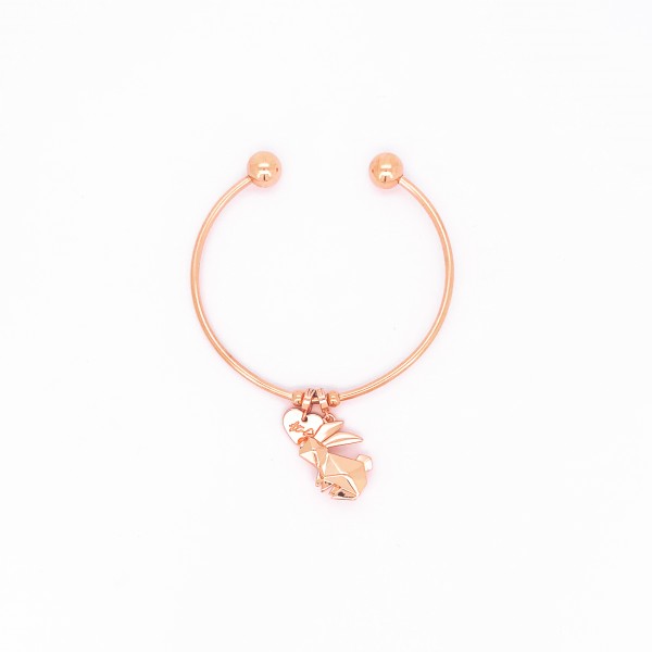 AB01 Origami-Rabbit Bangle