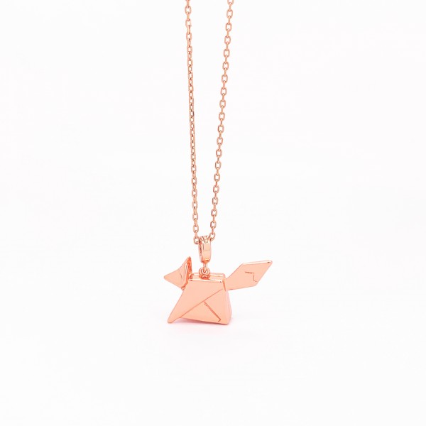 AN04 Origami-Fox Necklace