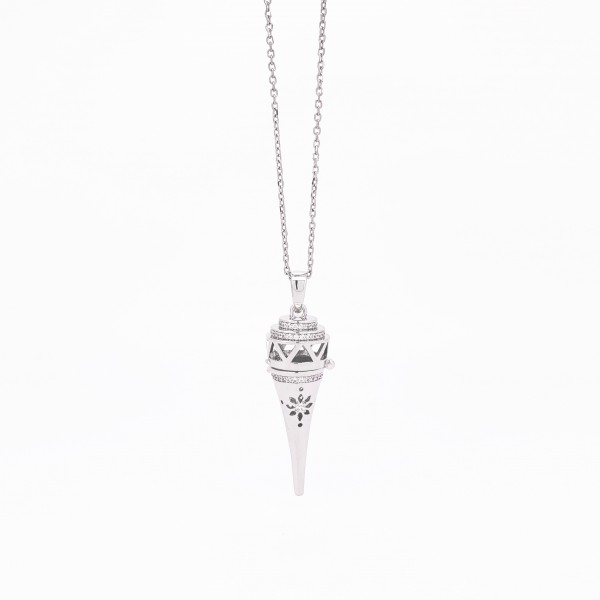 BN01 Special Shapes-Long Crystal Necklace