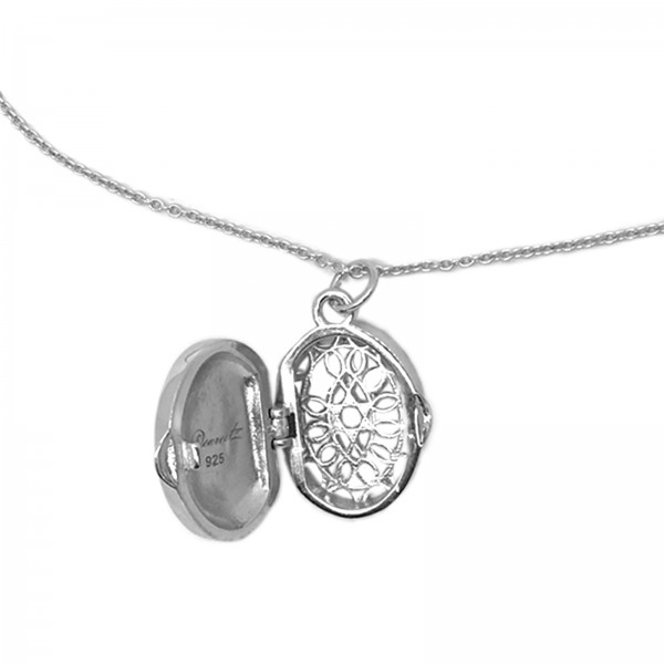 DN0010J Alphabet 925 Silver Necklace