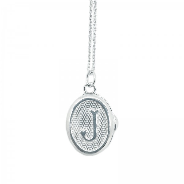 DN0010J Alphabet 925 Silver Necklace