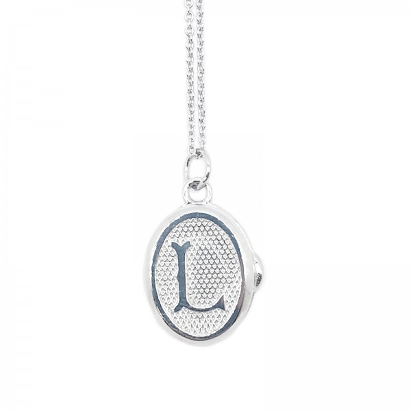 DN0010L Alphabet 925 Silver Necklace