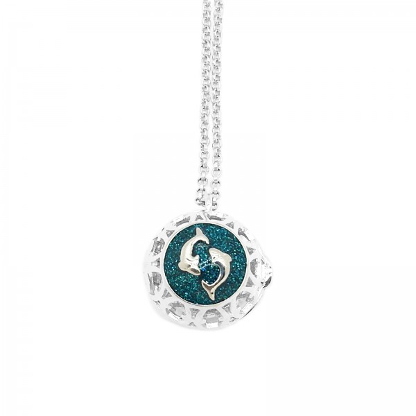 DN0015 Horoscope- Pisces 925 Silver Necklace