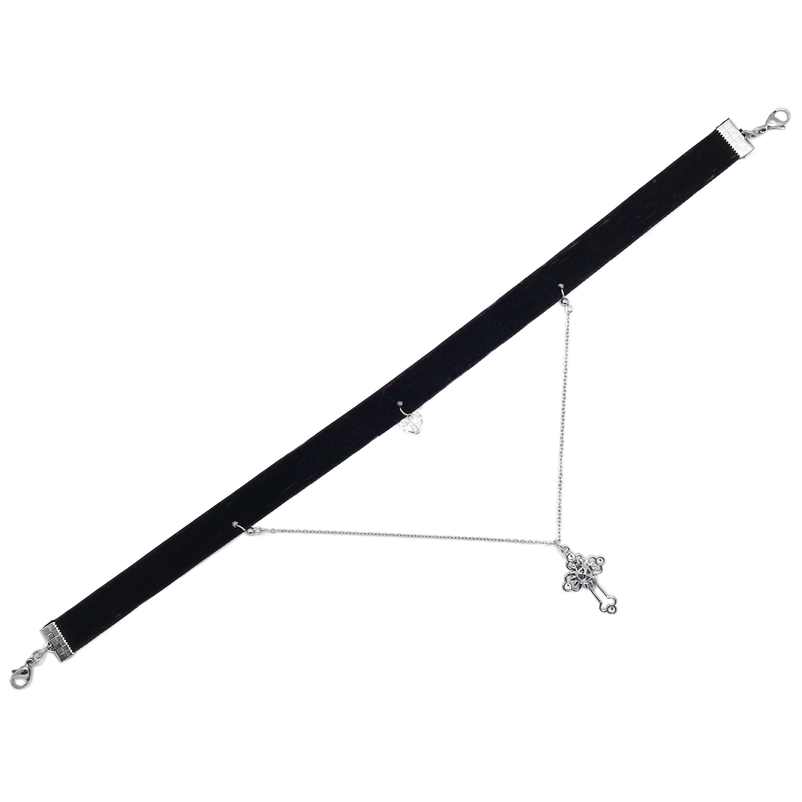 BC003V Black Choker