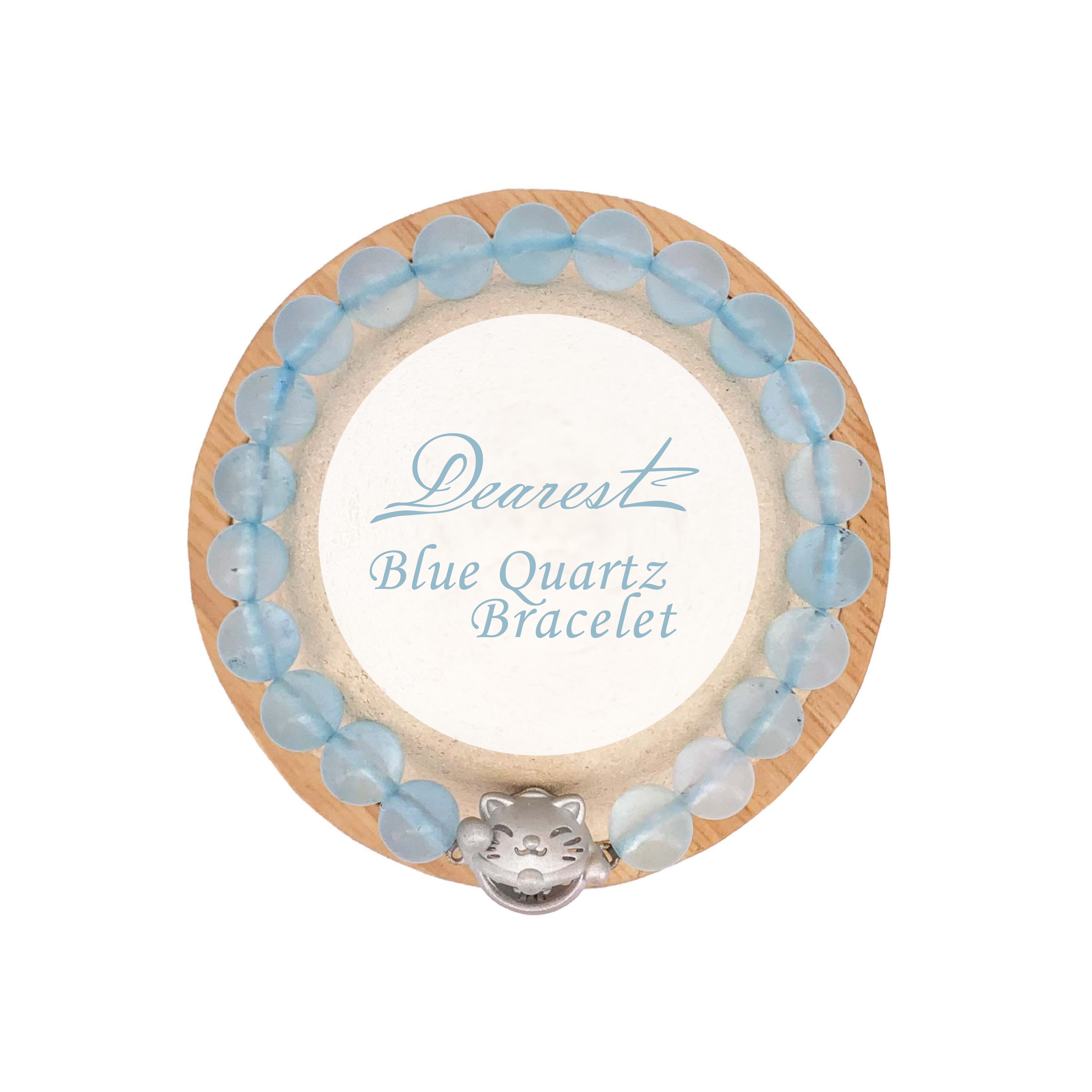 藍水晶天然水晶香薰手鏈 Blue Quartz Bracelet