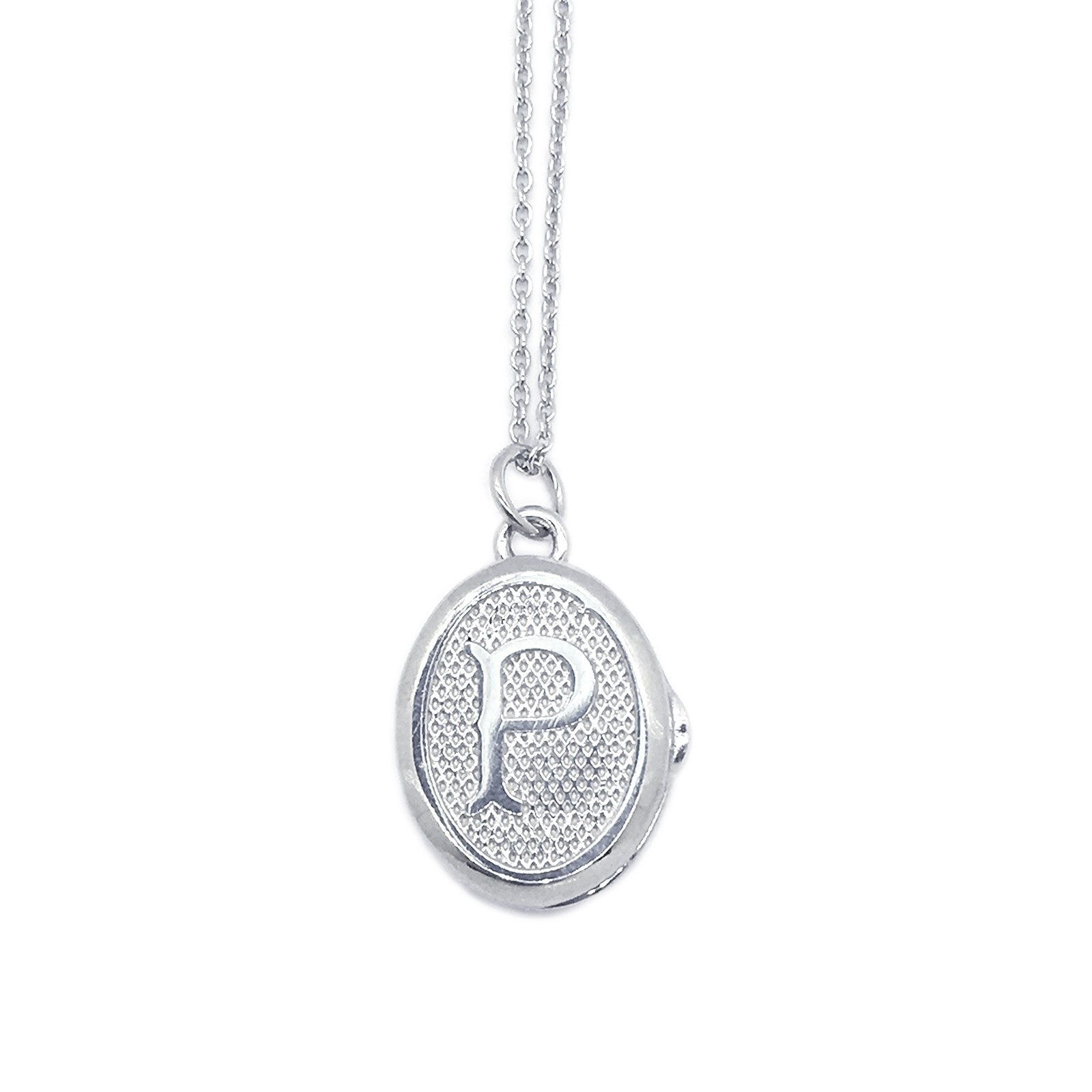 LNP Alphabet 925 Silver Necklace
