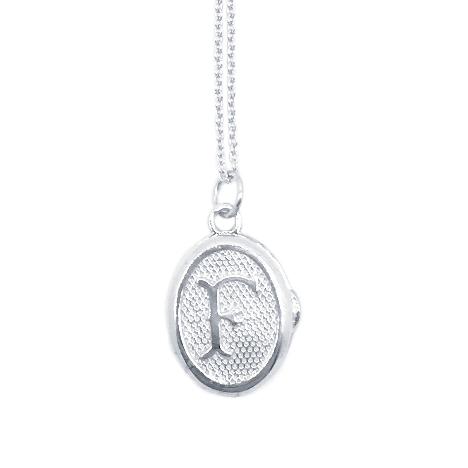 DN0010F Alphabet 925 Silver Necklace