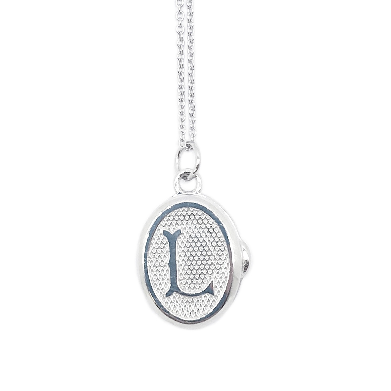 DN0010L Alphabet 925 Silver Necklace