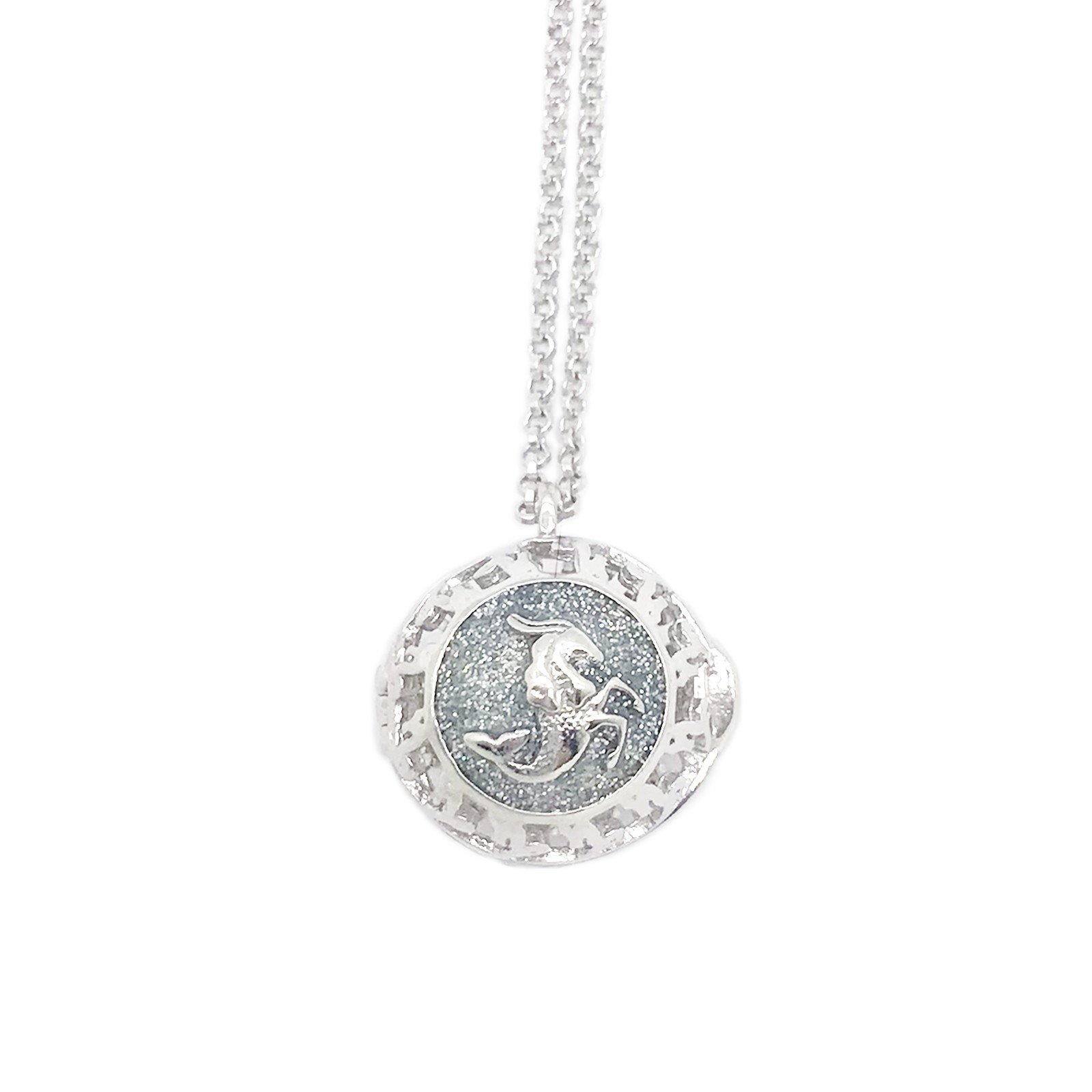 DN0013 Horoscope- Capricorn 925 Silver Necklace