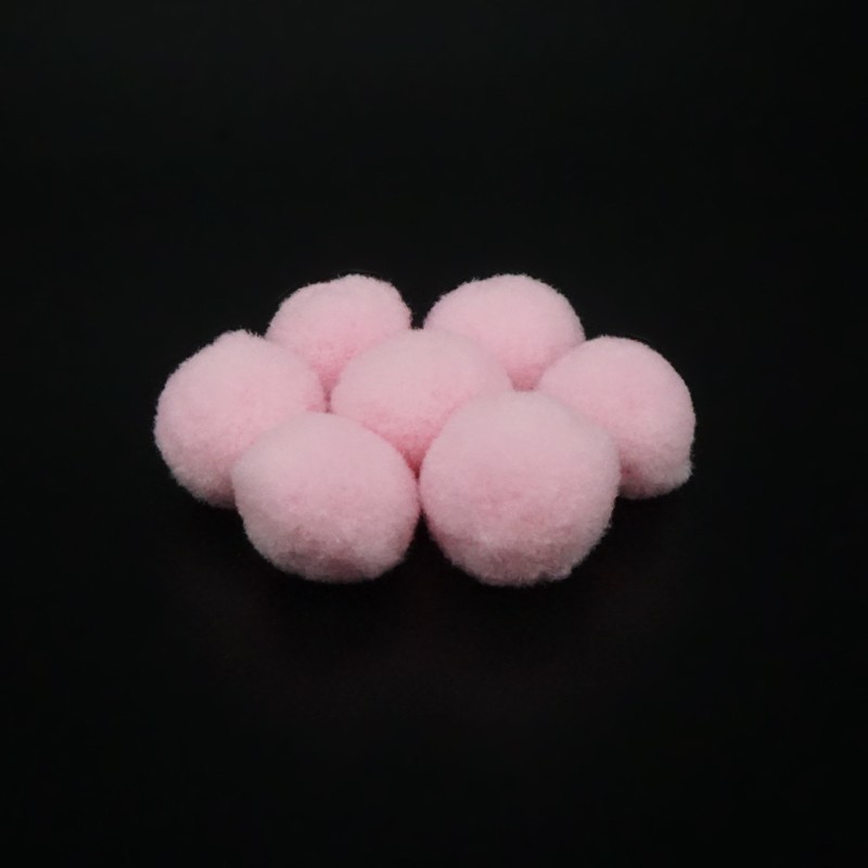 CB004 Pink Cotton Ball - COTTON BALLS - OTHER ACCESSORIES - FASHION JEWELRY