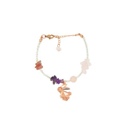 SB02 愛情時尚天然水晶香薰手鏈 Fashion Love Crystal Bracelet