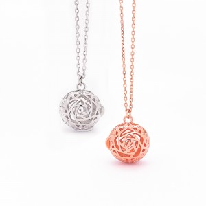 BN03 Special Shapes-Rose Necklace