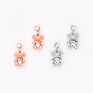 CE01 Animal-Little Bear Earrings