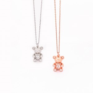 CN02 Animal-Little Bear Necklace