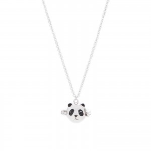 DN0007 Panda 925 Silver Necklace