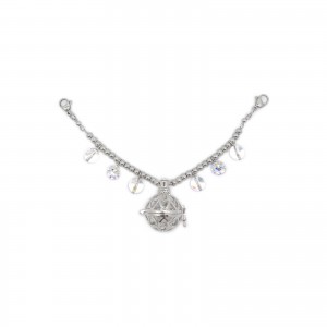 MDB001 Silver Crystal Bracelet