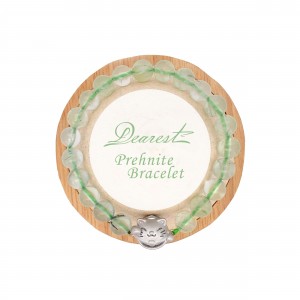 葡萄石香薰水晶手鏈 Prehnite Bracelet